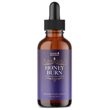 HoneyBurn Purple Honey – Natural Daily Supplement with 11 Plant & Bee-Based Ingredients – Supports Healthy Digestion & Balanced Body Routine – 60 ml, 30 Servings, 1 Month Supply Nature’s NutriWave uk supplements