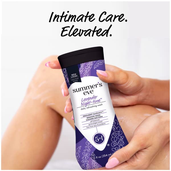 Summer's Eve Night-Time Cleansing Wash, Lavender, 12 Fl Oz (Pack of 3) Summer's Eve uk supplements
