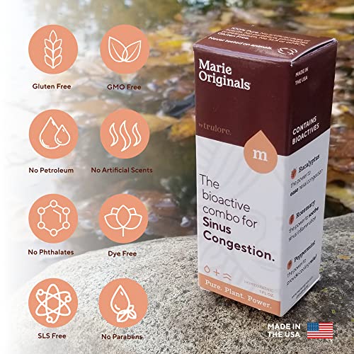 Breathe Blend Essential Oil Sinus Spray | Best Therapeutic Grade Essential Oils for Sleep Marie Originals uk supplements