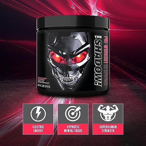 JNX SPORTS The Shadow! 350mg of Caffeine Hard Core Preworkout -Electric Energy JNX SPORTS uk supplements