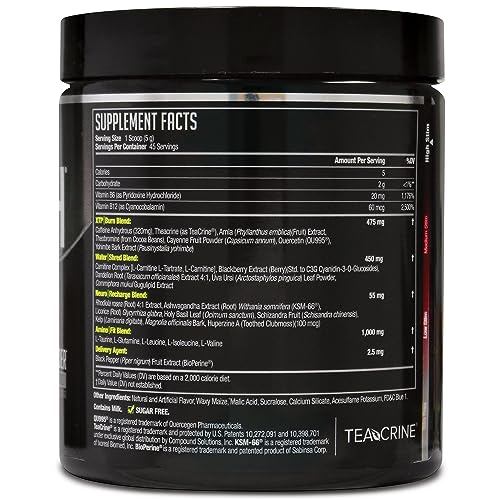 LIPORUSH NDS Nutrition XTP Thermogenic Fat Burner with L-Carnitine - Energy, Focus LIPORUSH uk supplements