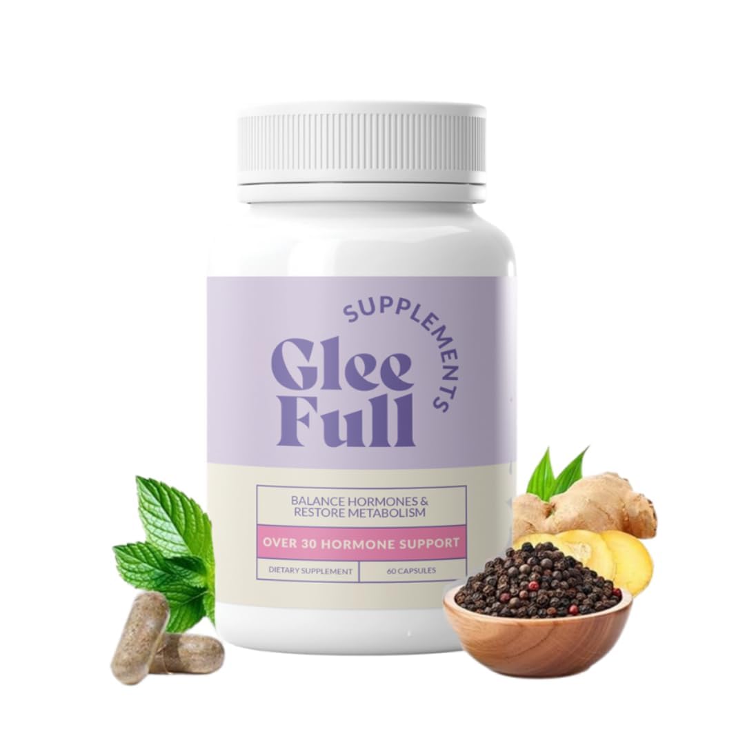 GleeFull Over 30 Hormone Support - Menopause Supplements for Women - Hormone Support for Women GLEEFULL SUPPS uk supplements