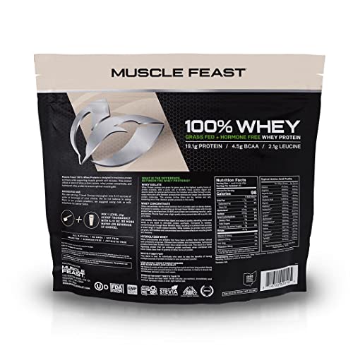 Muscle Feast 100% Grass-Fed Whey Protein, Pastured Raised Hormone Free All Natural Muscle Feast uk supplements