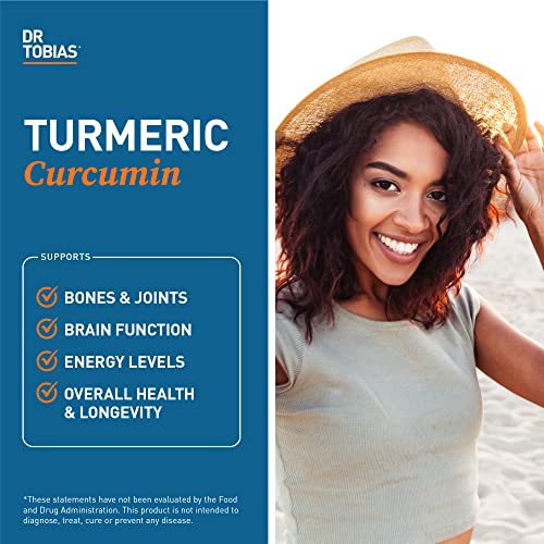 Dr. Tobias Turmeric Curcumin Supplement with BioPerine & Black Pepper, Extra Strength Dr. Tobias uk supplements