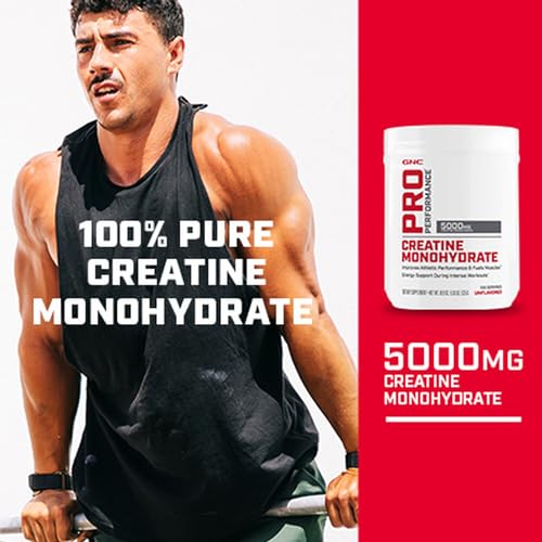 GNC Pro Performance Pro Performance Creatine Monohydrate - 50 Servings GNC uk supplements