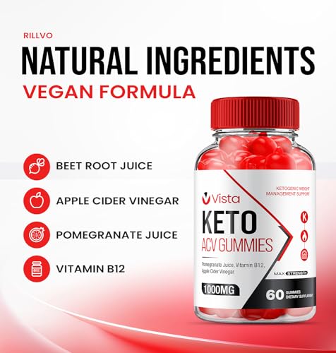 Rillvo (2 Pack) Vista Keto ACV Gummies - Official - Keto Vista ACV Advanced Formula Plus Rillvo uk supplements