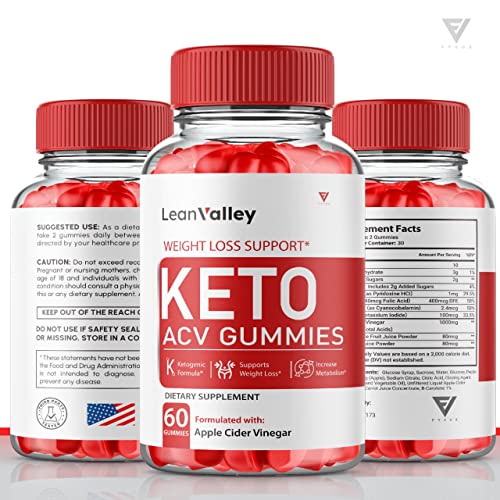(2 Pack) Lean Valley Keto ACV Gummies Advanced Weight Loss Formula - Lean Valley Fyvus uk supplements
