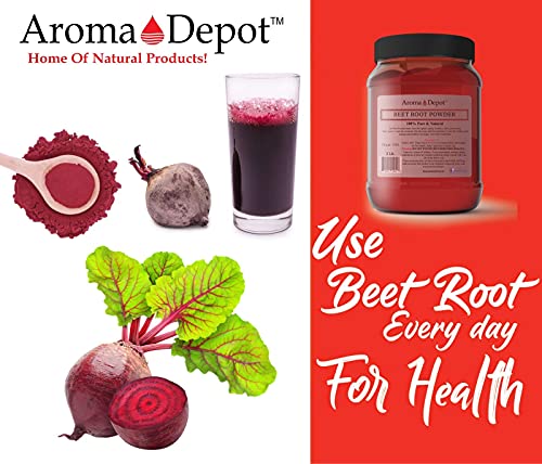 Beet Root Powder 2 lb. by Aroma Depot Raw & Non-GMO I Vegan & Gluten Free I Nitric Oxide Aroma Depot uk supplements