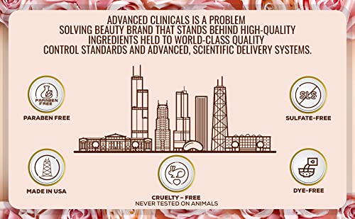 Advanced Clinicals Bulgarian Rose Anti Aging Vitamin E Moisturizer Body Lotion & Face Advanced Clinicals uk supplements