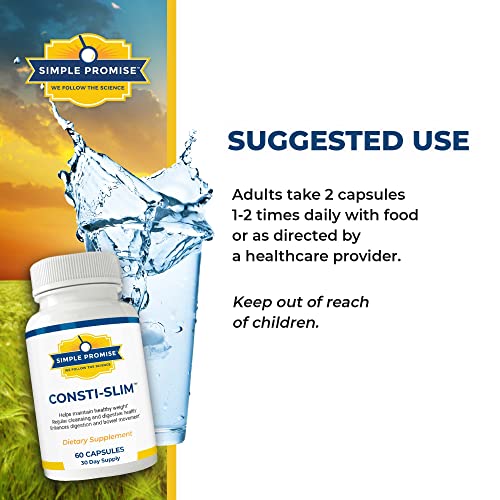 Simple Promise - Consti-Slim - Natural Digestion and Weight Support Simple Promise uk supplements