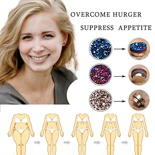 Ronglry Acupressure Slimming Earrings Therapy Weight Loss Earrings for Women Men Ronglry uk supplements