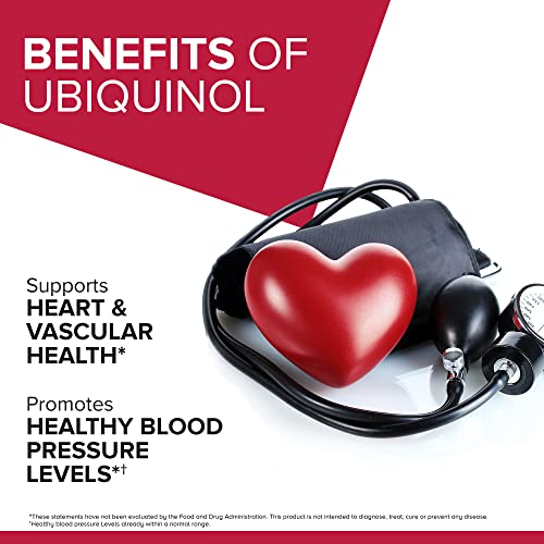 Qunol Mega Ubiquinol CoQ10 100mg Softgels- Superior Absorption - Active form Qunol uk supplements