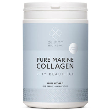 Plent Pure Marine Collagen Unflavored - Stay Beautiful - 5G Daily - Collagen Peptides - 300g Plent uk supplements