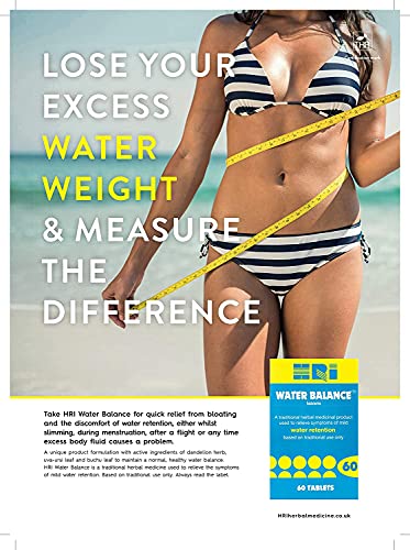 HRI Water Balance (Water Retention) THR - R- 60tabs HRI uk supplements