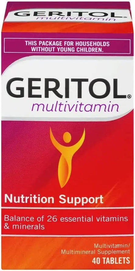 Geritol Complete Tablets 100 Tablets Geritol uk supplements