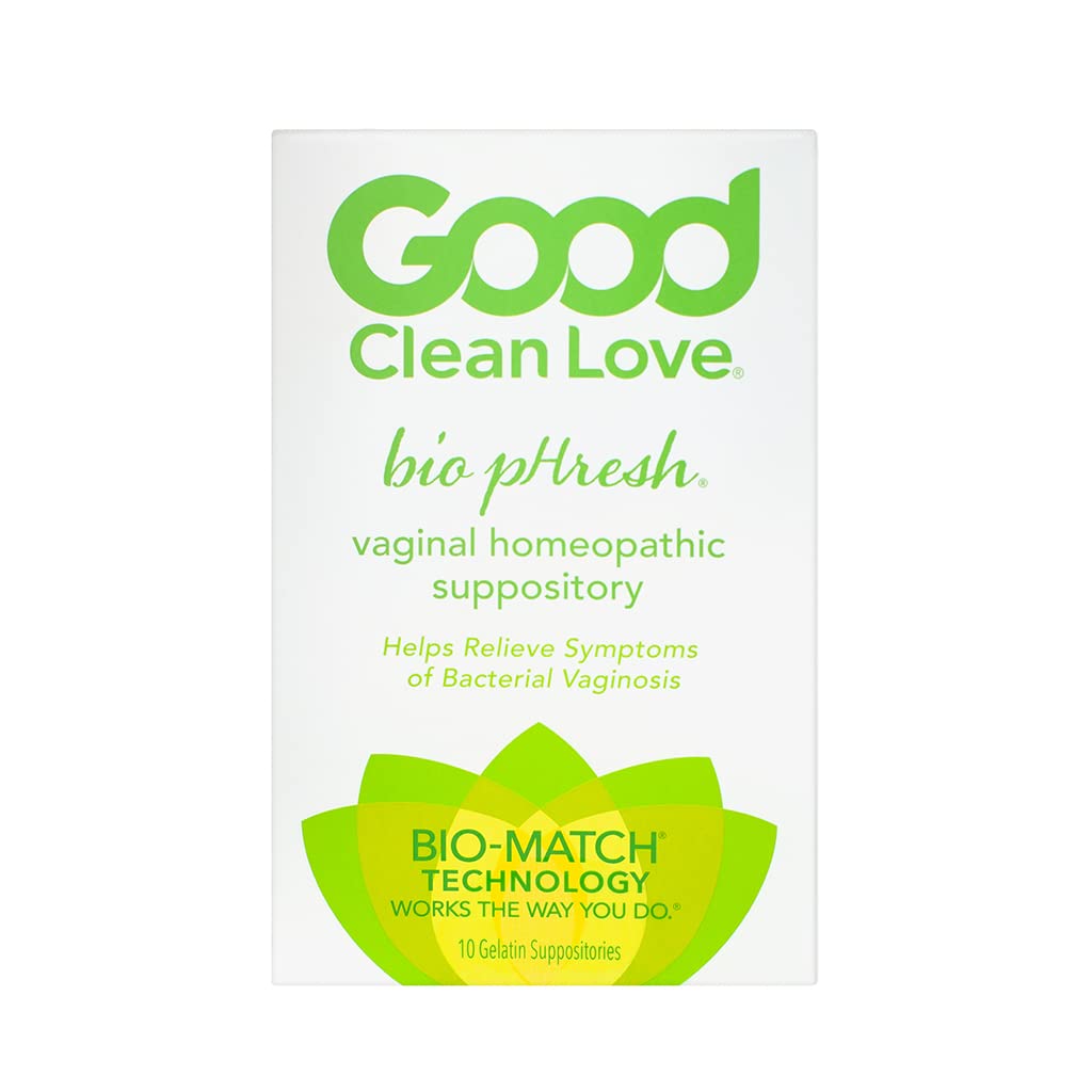 Good Clean Love BiopHresh Vaginal Homeopathic Suppository, Bacterial Vaginosis Treatment for Women Good Clean Love uk supplements