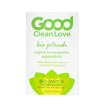 Good Clean Love BiopHresh Vaginal Homeopathic Suppository, Bacterial Vaginosis Treatment for Women Good Clean Love uk supplements