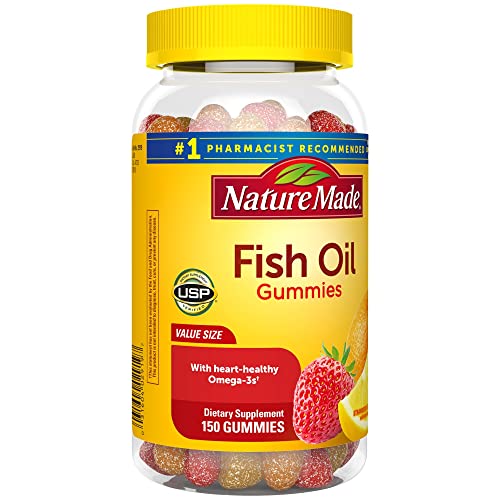 Nature Made Fish Oil Gummies, Omega 3 Fish Oil Supplements, Healthy Heart Support Nature Made uk supplements