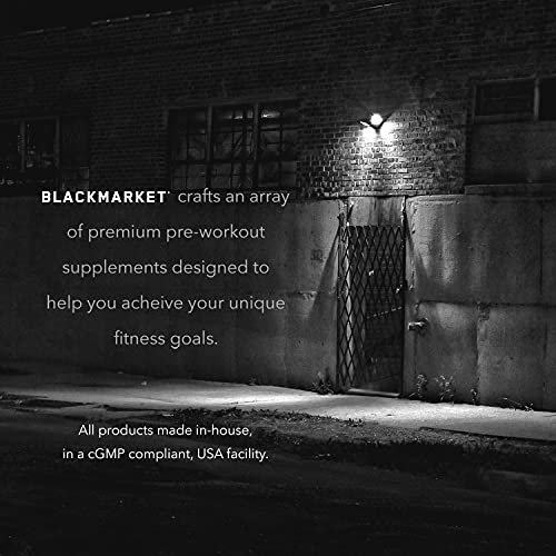 BlackMarket RAW L-Citrulline - Workout Powder Drink Mix for Men & Women, Improve Blood BlackMarket uk supplements