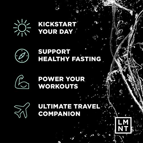 LMNT Zero-Sugar Electrolytes - Raw Unflavored Salt - Hydration Powder Packets Drink LMNT uk supplements