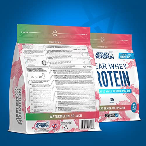 Applied Nutrition Clear Whey Isolate - Whey Protein Isolate, Refreshing High Protein Powder Applied Nutrition uk supplements