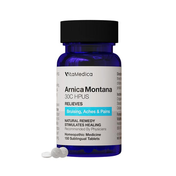 VitaMedica Arnica Montana 30C Rapid Dissolve Tablets for Natural Pain, Bruising, and Swelling Support VitaMedica uk supplements