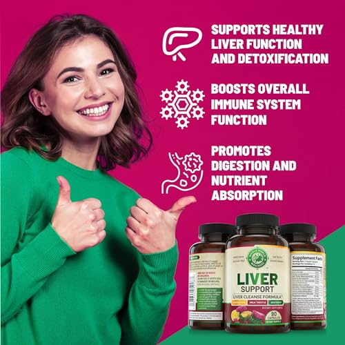 Liver Cleanse Detox & Repair Formula. Liver Support Supplement with Dandelion Root Silymarin WHOLE WORLD WELLNESS uk supplements