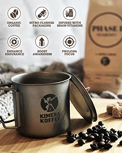 Kimera Koffee Organic Ground Coffee - 12 oz - Endurance Blend Medium Roast Ground Kimera Koffee uk supplements