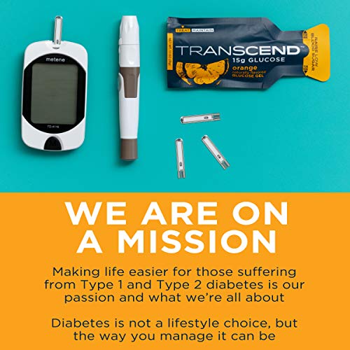 Transcend Glucose Gel Packs - Orange, 30 Pack (1.1oz each) - FSA/HSA Transcend uk supplements