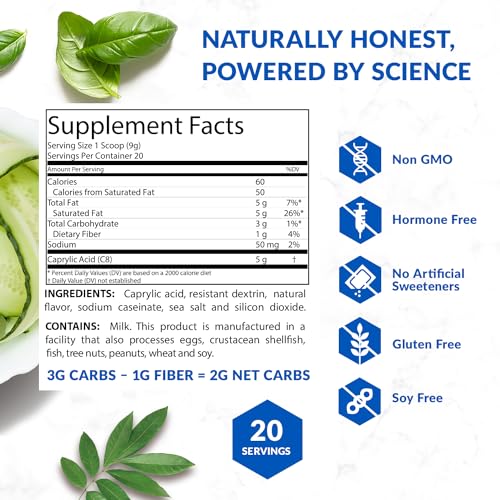 BioTrust Keto Elevate – Pure C8 MCT Oil Powder – Ketogenic Diet Supplement BioTrust uk supplements