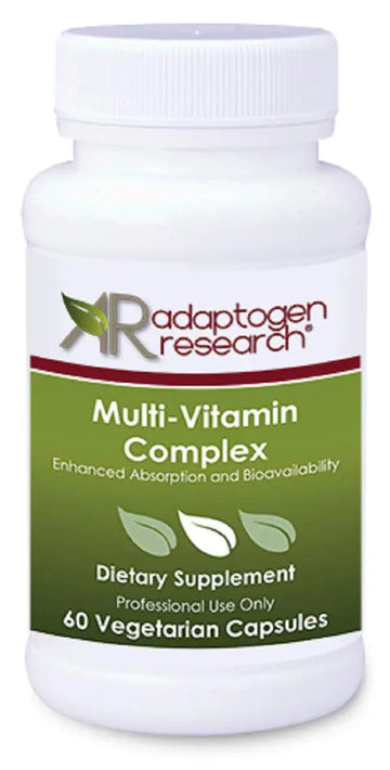 Multi-Vitamin Complex | Once Daily Multivitamin Supplement with Folate as Metafolin L-5-MTHF B12 as Methylcobalamin Vitamin A C D3 and more Adaptogen Research uk supplements