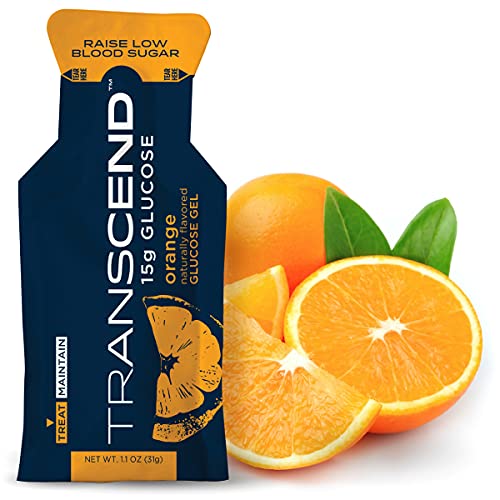 Transcend Glucose Gel Packs - Orange, 30 Pack (1.1oz each) - FSA/HSA Transcend uk supplements