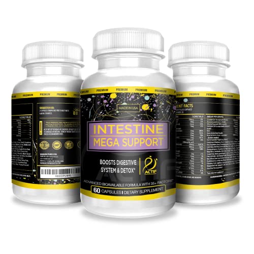 Actif Intestine Mega Support with 30+ Advanced Factors, Deep Cleanse and Repair ACTIF uk supplements
