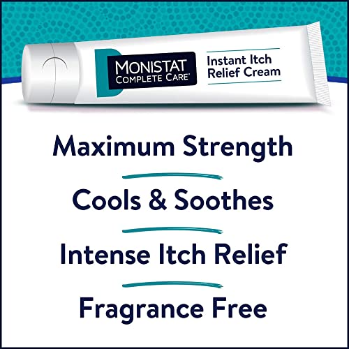 Monistat Instant Itch Relief Cream for Women, Maximum Strength Feminine Itch Care, 1 oz Monistat uk supplements