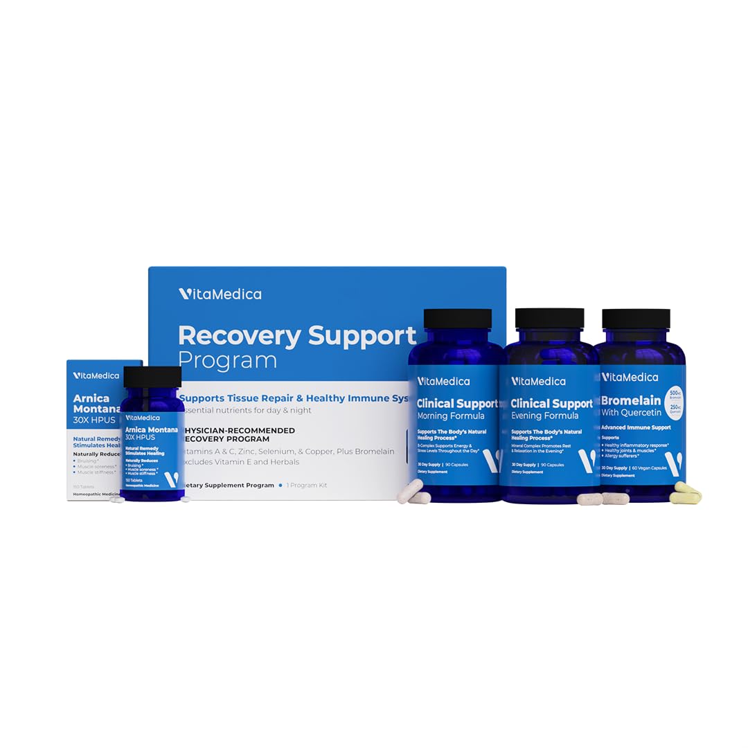 VitaMedica | Arnica Montana 30X + Bromelain with Quercetin + Clinical Support Formula Bundle VitaMedica uk supplements