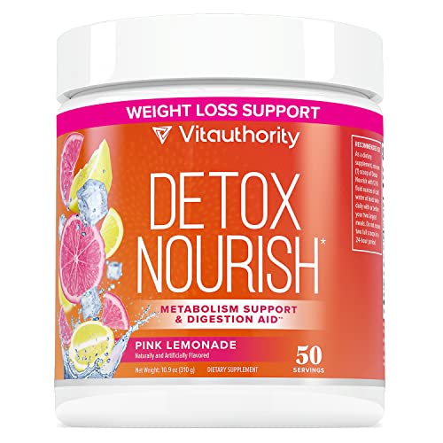 Detox Cleanse for Weight Loss and Belly Fat - Anti Bloat and Digestive Health Clean Gut Vitauthority uk supplements