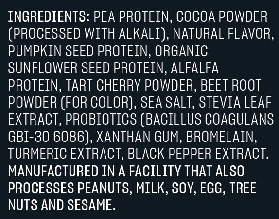 Vega Sport Premium Vegan Protein Powder, Chocolate - 30g Plant Based Protein, 5g BCAA Vega uk supplements