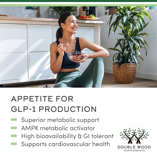 Dihydroberberine Supplement 100mg, 60 Capsules (Patented GlucoVantage Super Berberine, May be 5X More Effective Than Berberine with Less Side Effects) Third Party Tested, Vegan Safe by Double Wood Double Wood Supplements uk supplements