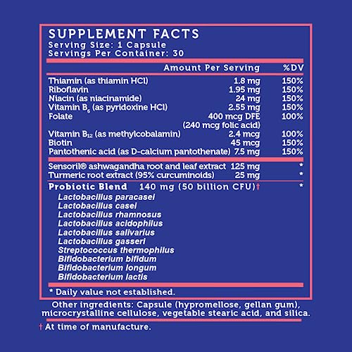 Lovebug Complete Mood Probiotic | 10 Clinically Studied Probiotic Strains & Patented lovebug PROBIOTICS uk supplements