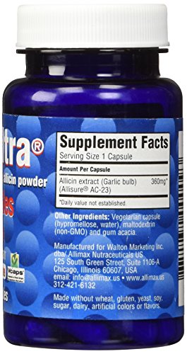 ALLIMAX Alli Ultra 360mg 30 Capsules ALLIMAX uk supplements