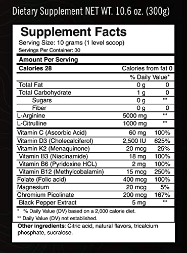 MTN OPS Enduro Nitric Oxide Supplement & Stim-Free Pre Workout - 30 Servings MTN OPS uk supplements