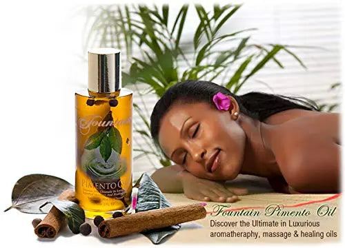 Fountain Pimento Oil for Massage Therapy, Muscle and Joint Deep Tissue Massage, Sore Muscle Balm Massage & Topical Herbal Rub (Pack of 2) Fountain uk supplements