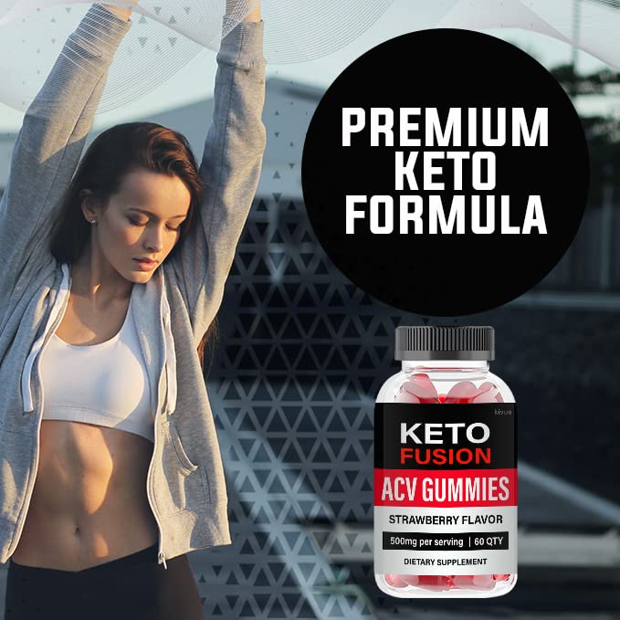kivus Keto Fusion Gummies - Keto Fusion ACV Gummies (Single, 60 Gummies) kivus uk supplements