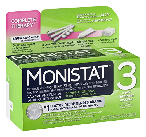 Monistat 3 Day Triple Action Combo Pack, Odorless, White Monistat uk supplements