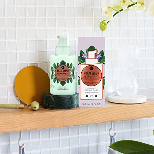 L. Fragrance Free Period Care Foaming Wash, pH Balanced, Free from Fragrances, Sulfates L. uk supplements