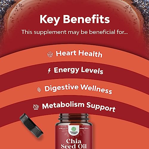 Potent Chia Seed Extract Pills for Men and Women Natural Supplement for Weight Loss Natures Craft uk supplements