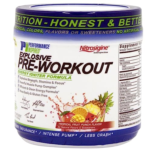 PERFORMANCE INSPIRED Nutrition Pre-Workout Powder - Contains Citrulline - Nitrosigine PERFORMANCE INSPIRED uk supplements