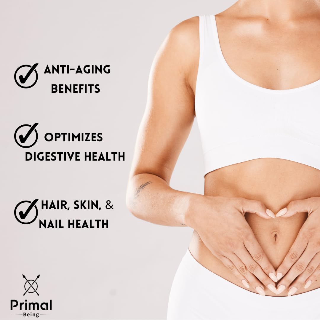 Primal Being Grassfed Beef Colostrum - Supports Immune Function, Gut Health, Hair Primal Being uk supplements